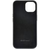 Audi Silicone Case iPhone 14 / 15 / 13 6.1 czarny/black hardcase AU-LSRIP14-Q3/D1-BK